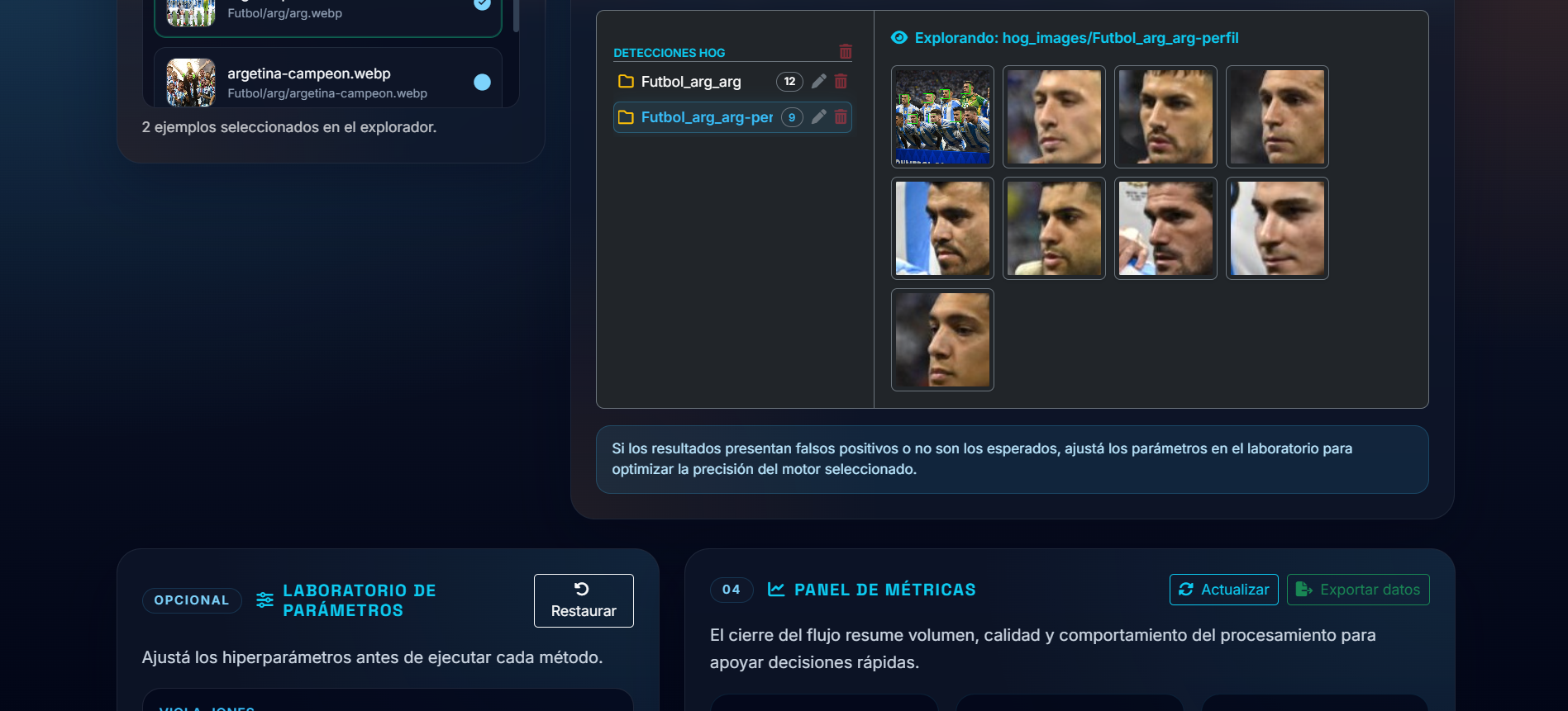 Resultados de Clustering